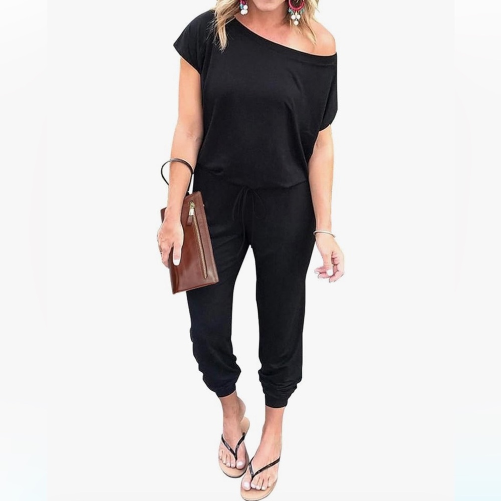 Black Romper Jumpsuit NWT